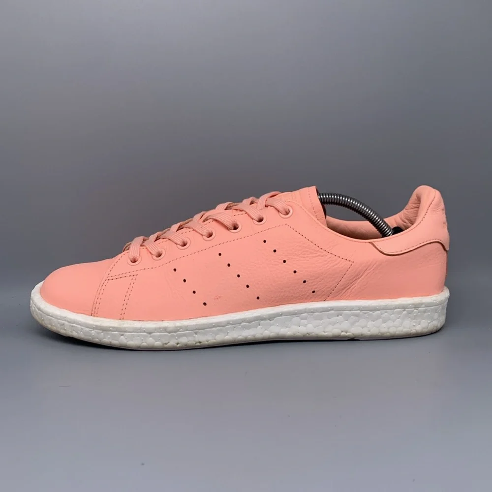 Adidas Stan Smith‎ Pink Boost Running Shoes BY2910 Men’s Sz 12